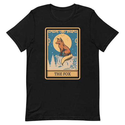 Unveiling "The Fox Tarot Card" T-Shirt: A Mystical Blend of Style and Symbolism