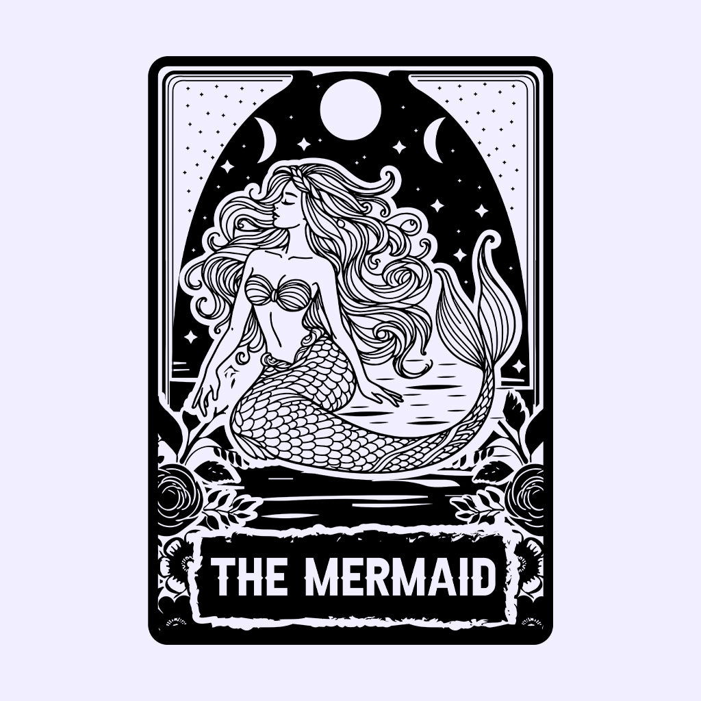 The Mermaid Tarot Card | PRODUCT CODE: TMERADTRC