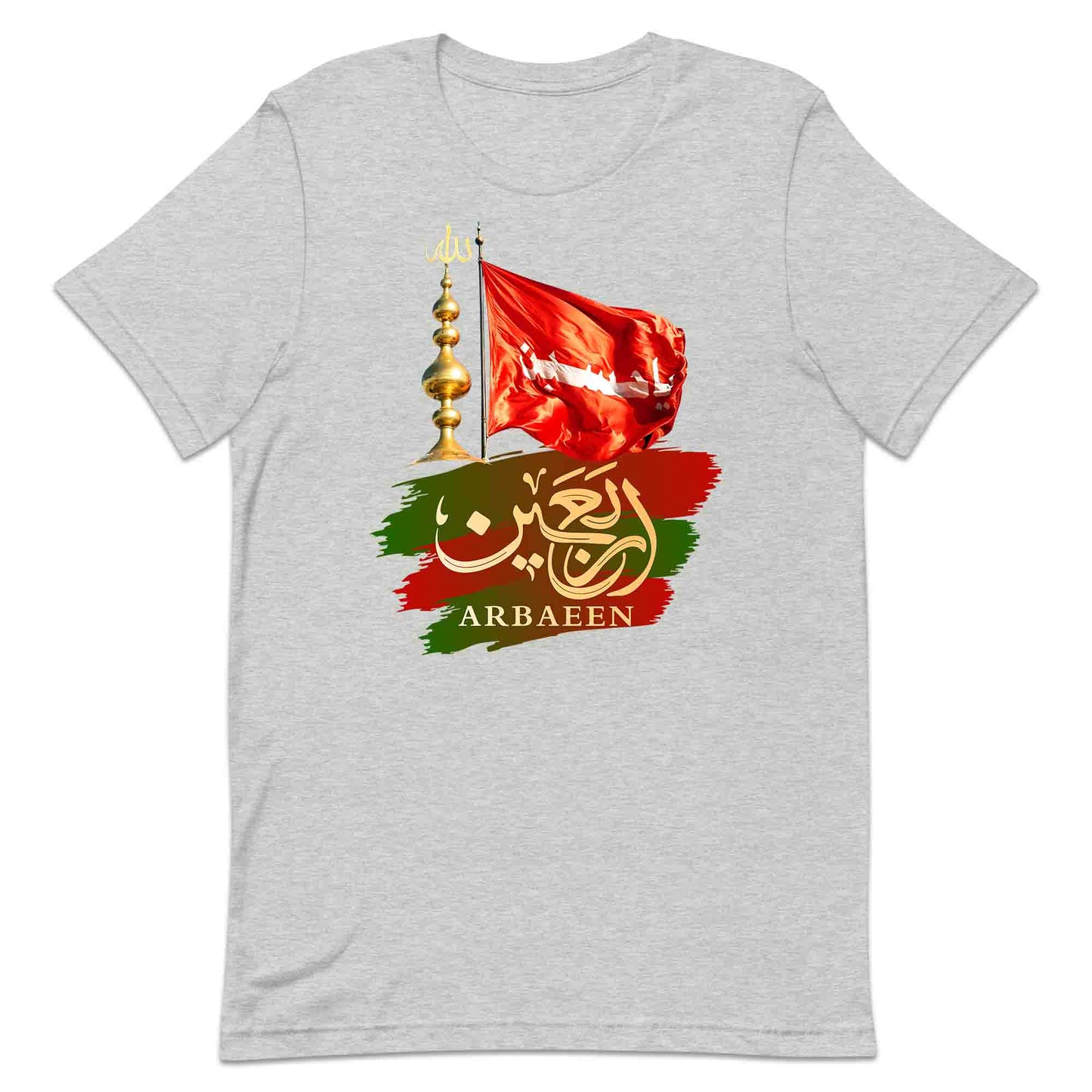 Arbaeen Tribute T-Shirt, Imam Hussain Legacy Sweatshirt & Red Alam Karbala Hoodie | PRODUCT CODE: ABRHNEK
