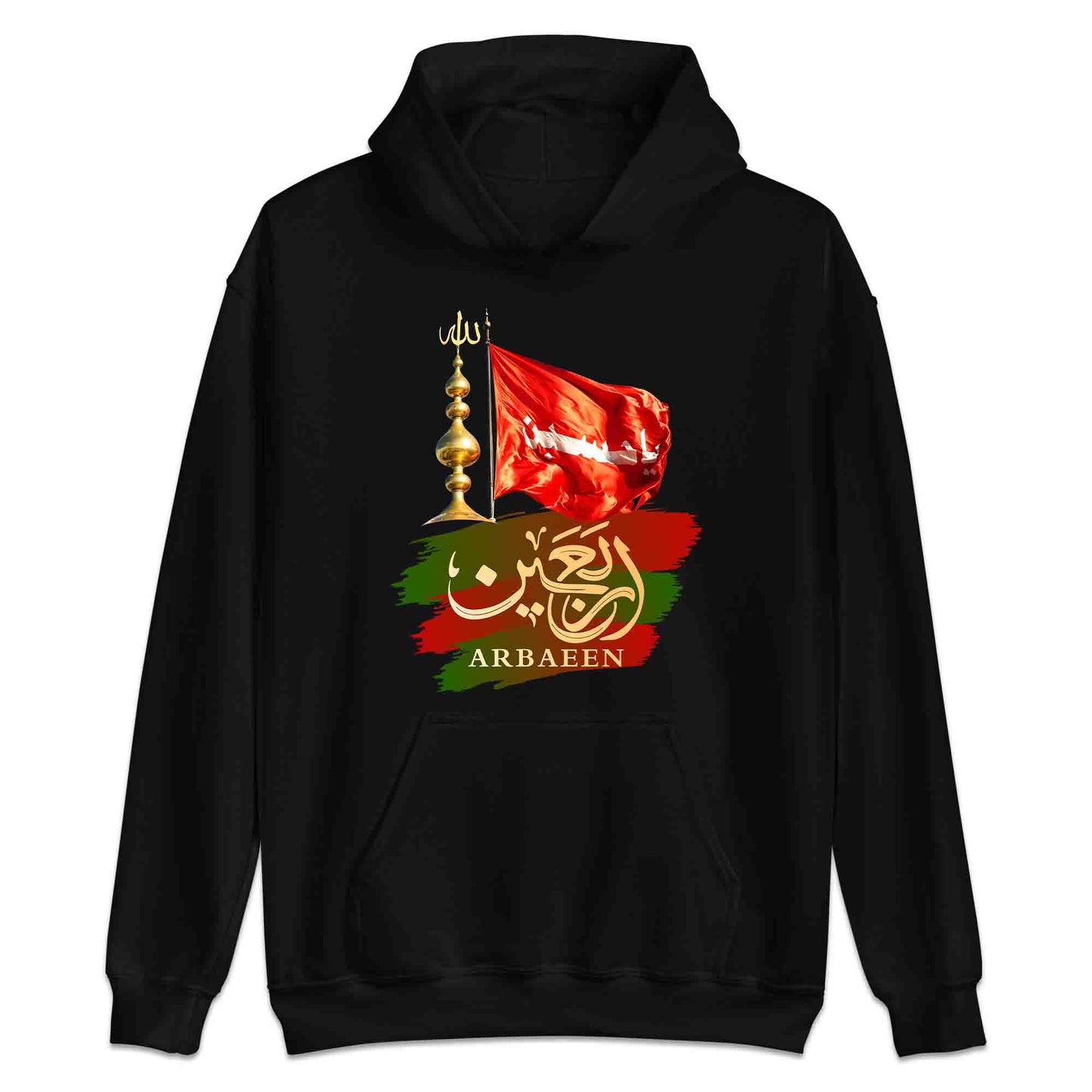 Arbaeen Tribute T-Shirt, Imam Hussain Legacy Sweatshirt & Red Alam Karbala Hoodie | PRODUCT CODE: ABRHNEK