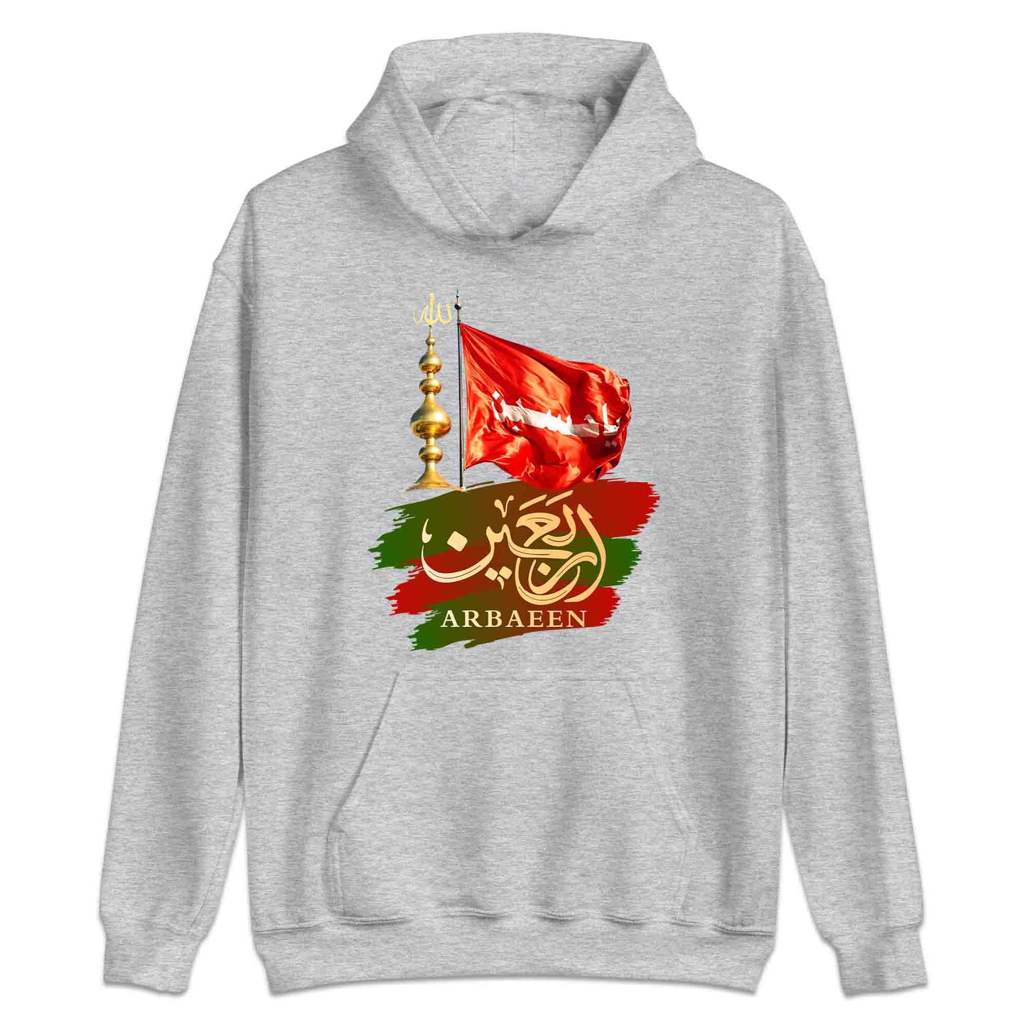 Arbaeen Tribute T-Shirt, Imam Hussain Legacy Sweatshirt & Red Alam Karbala Hoodie | PRODUCT CODE: ABRHNEK