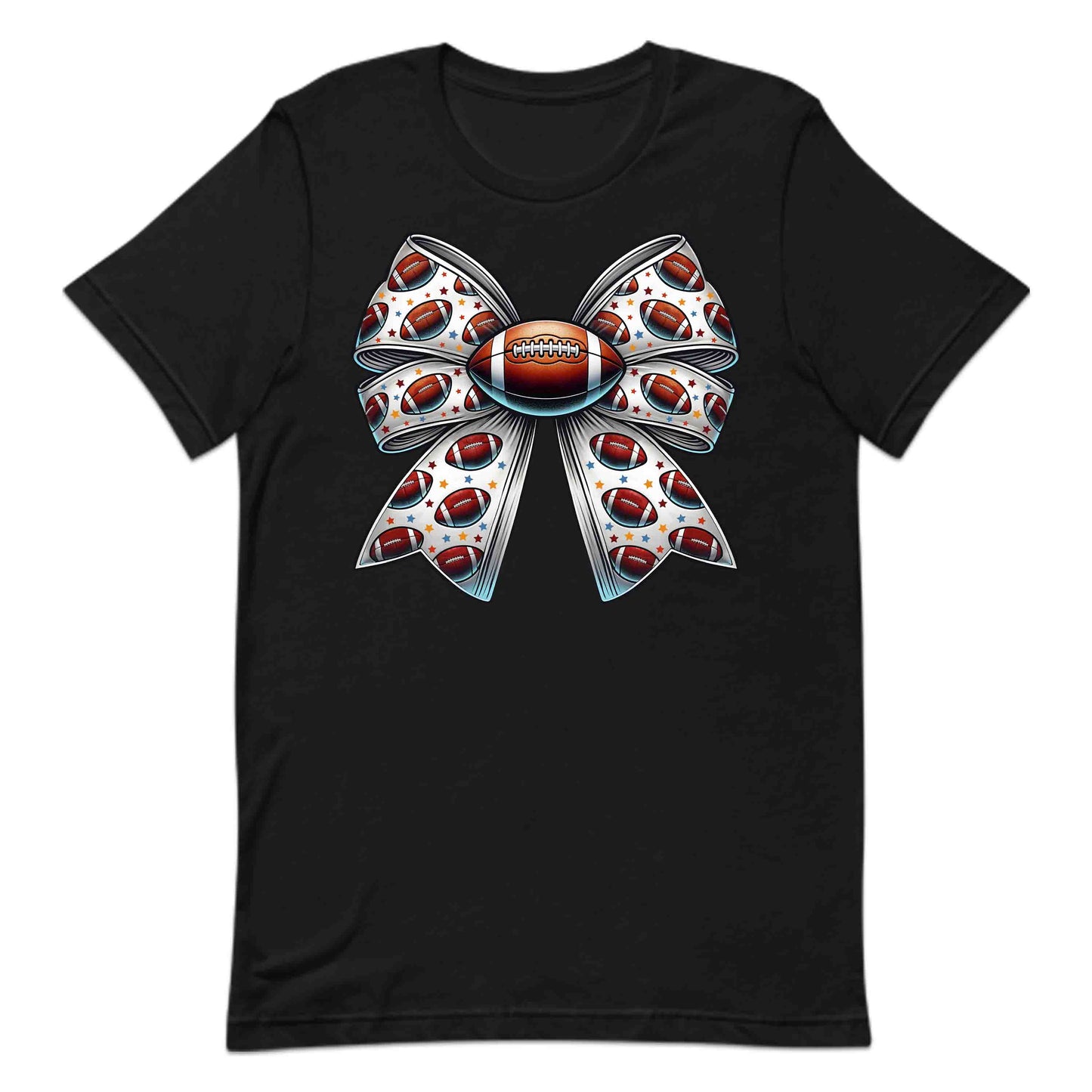 American Football Bow Coquette Game Day Vibes Sports Enthusiasts | PRODUCT CODE: ACNFTWOBCQN
