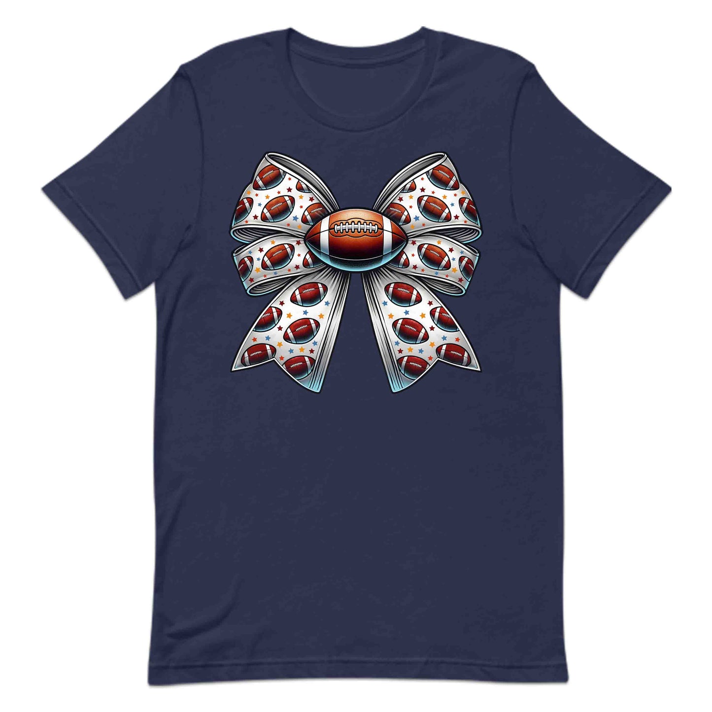 American Football Bow Coquette Game Day Vibes Sports Enthusiasts | PRODUCT CODE: ACNFTWOBCQN