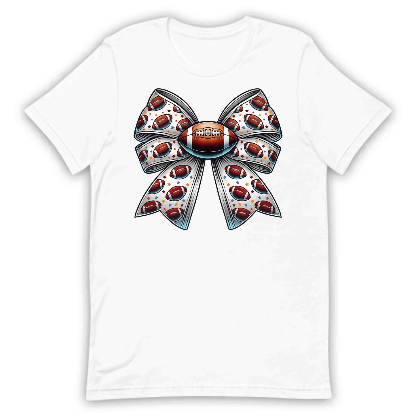 American Football Bow Coquette Game Day Vibes Sports Enthusiasts | PRODUCT CODE: ACNFTWOBCQN
