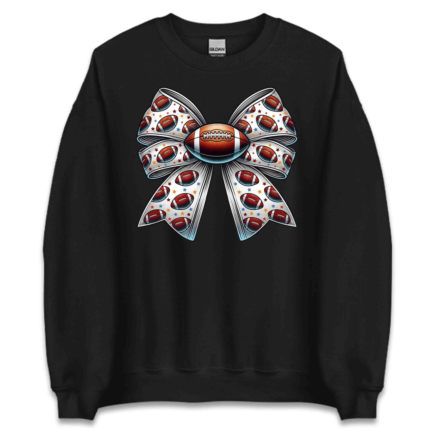 American Football Bow Coquette Game Day Vibes Sports Enthusiasts | PRODUCT CODE: ACNFTWOBCQN