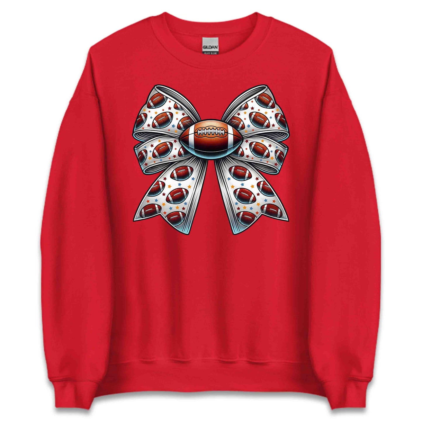 American Football Bow Coquette Game Day Vibes Sports Enthusiasts | PRODUCT CODE: ACNFTWOBCQN