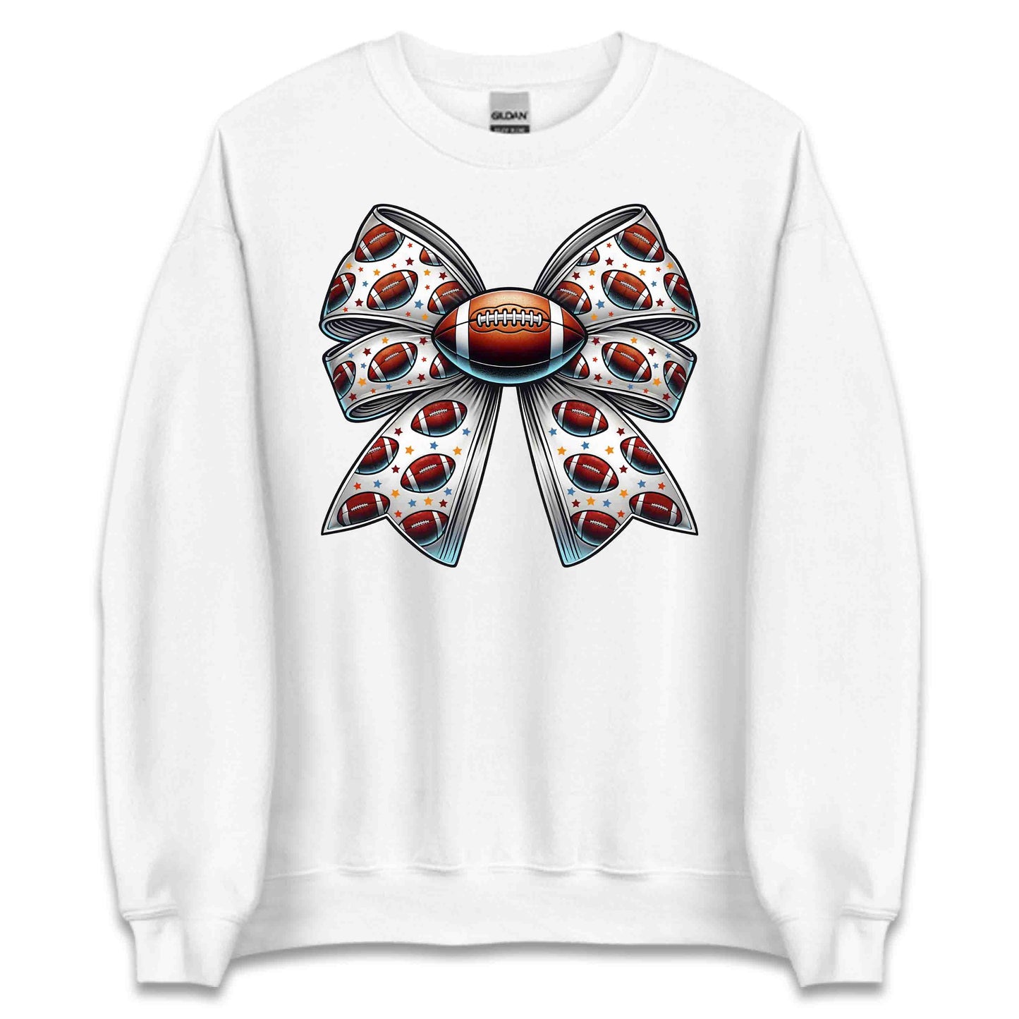 American Football Bow Coquette Game Day Vibes Sports Enthusiasts | PRODUCT CODE: ACNFTWOBCQN