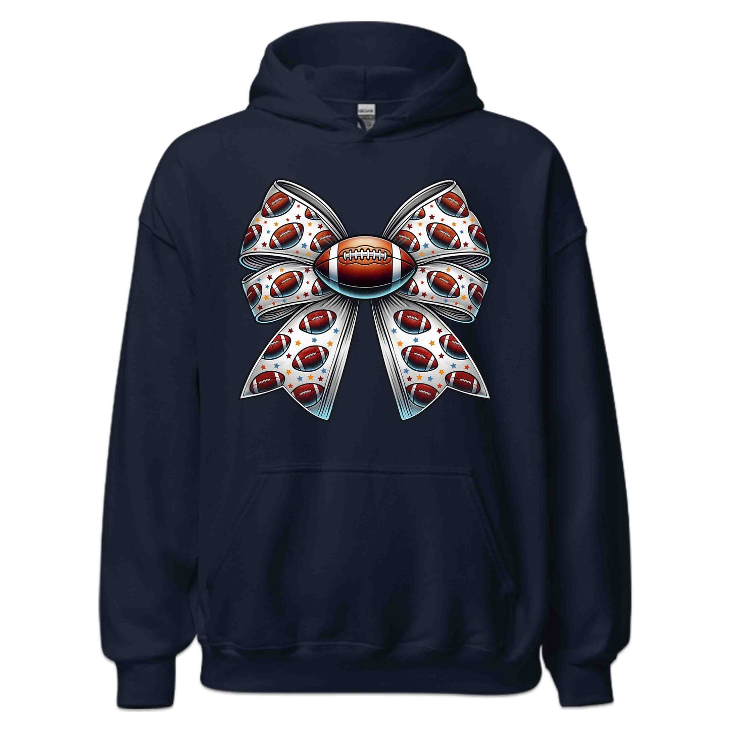 American Football Bow Coquette Game Day Vibes Sports Enthusiasts | PRODUCT CODE: ACNFTWOBCQN