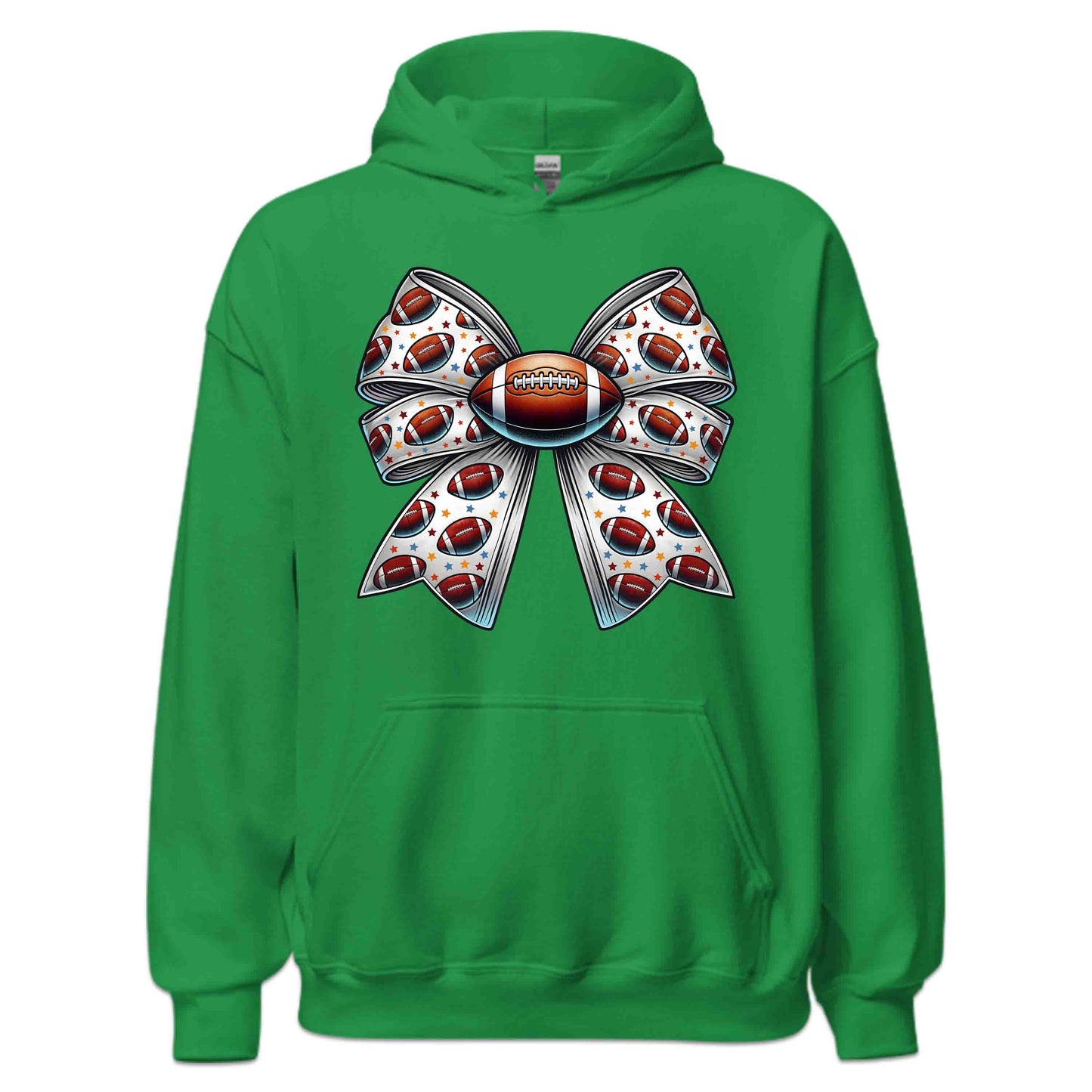 American Football Bow Coquette Game Day Vibes Sports Enthusiasts | PRODUCT CODE: ACNFTWOBCQN