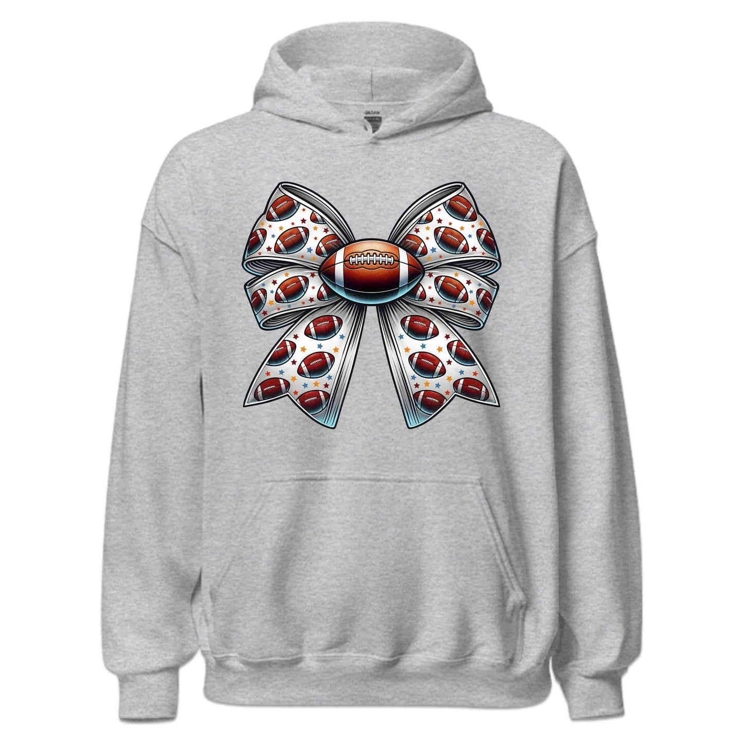 American Football Bow Coquette Game Day Vibes Sports Enthusiasts | PRODUCT CODE: ACNFTWOBCQN