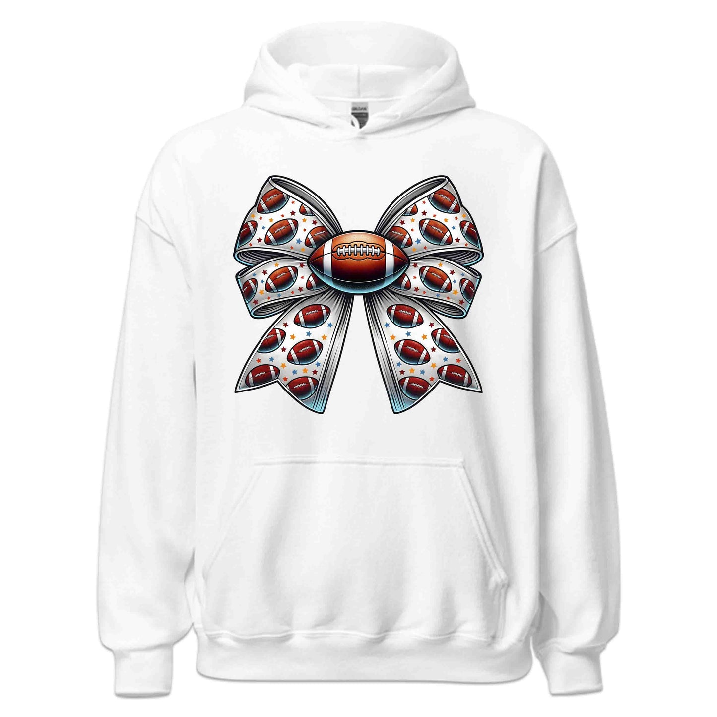 American Football Bow Coquette Game Day Vibes Sports Enthusiasts | PRODUCT CODE: ACNFTWOBCQN