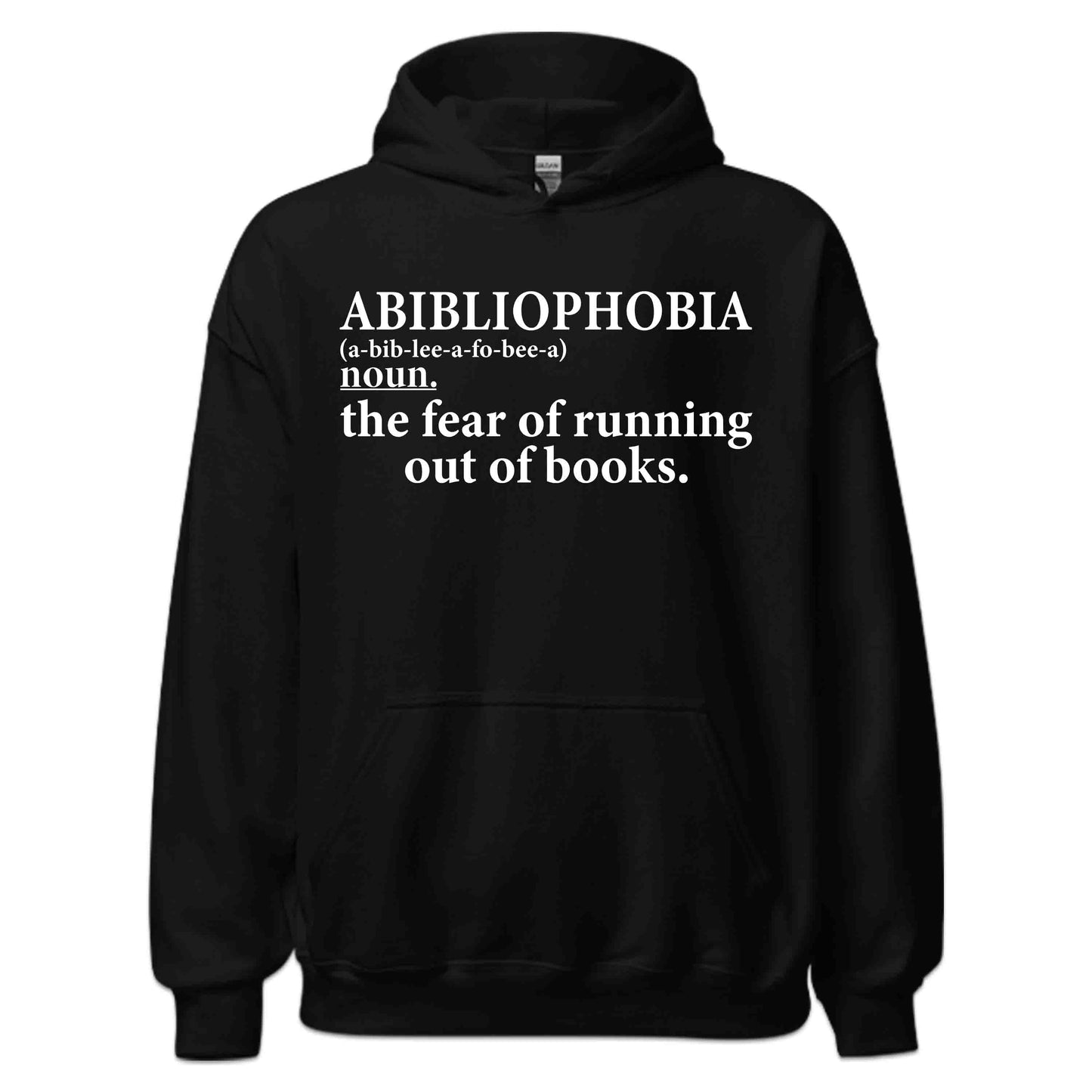Abibliophobia Definition Funny Book Lover Reading Addict Bibliophile Gift | PRODUCT CODE: AJHIUWECBYAK