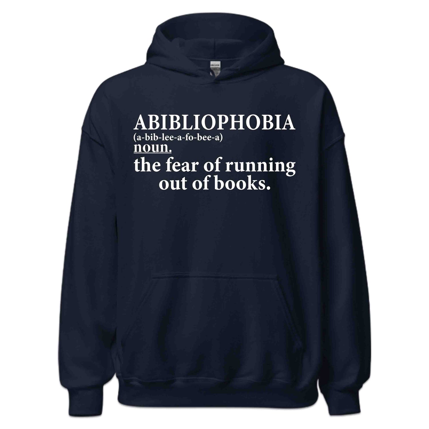 Abibliophobia Definition Funny Book Lover Reading Addict Bibliophile Gift | PRODUCT CODE: AJHIUWECBYAK