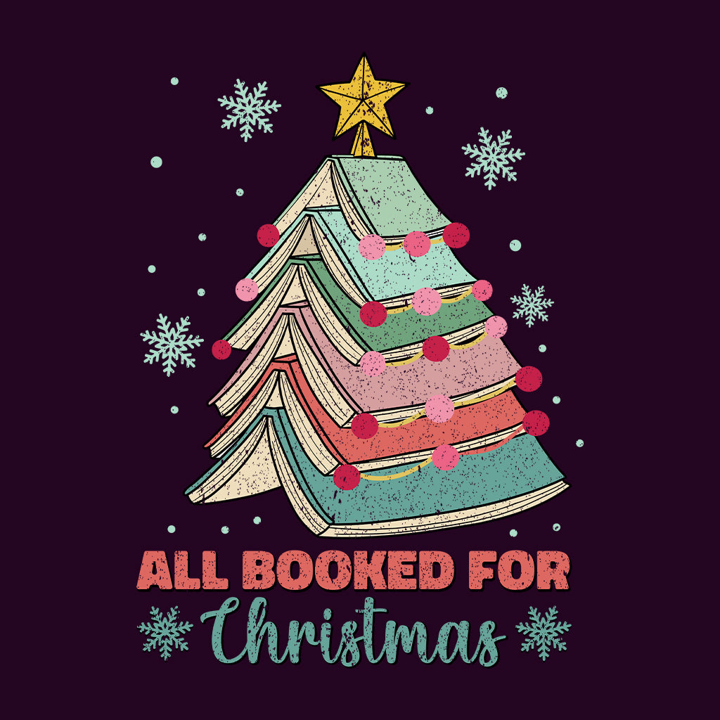 All Booked for Christmas Merry Bookmas Xmas Holiday Reading | PRODUCT CODE: ALBKDEMRSO