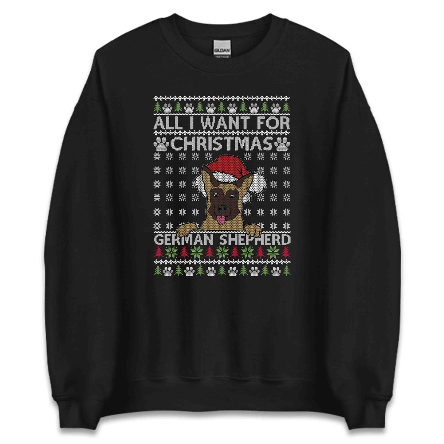 All I Want For Christmas is My German Shepherd Ugly Xmas Dog Lover | PRODUCT CODE:ALWNTCHRTGM
