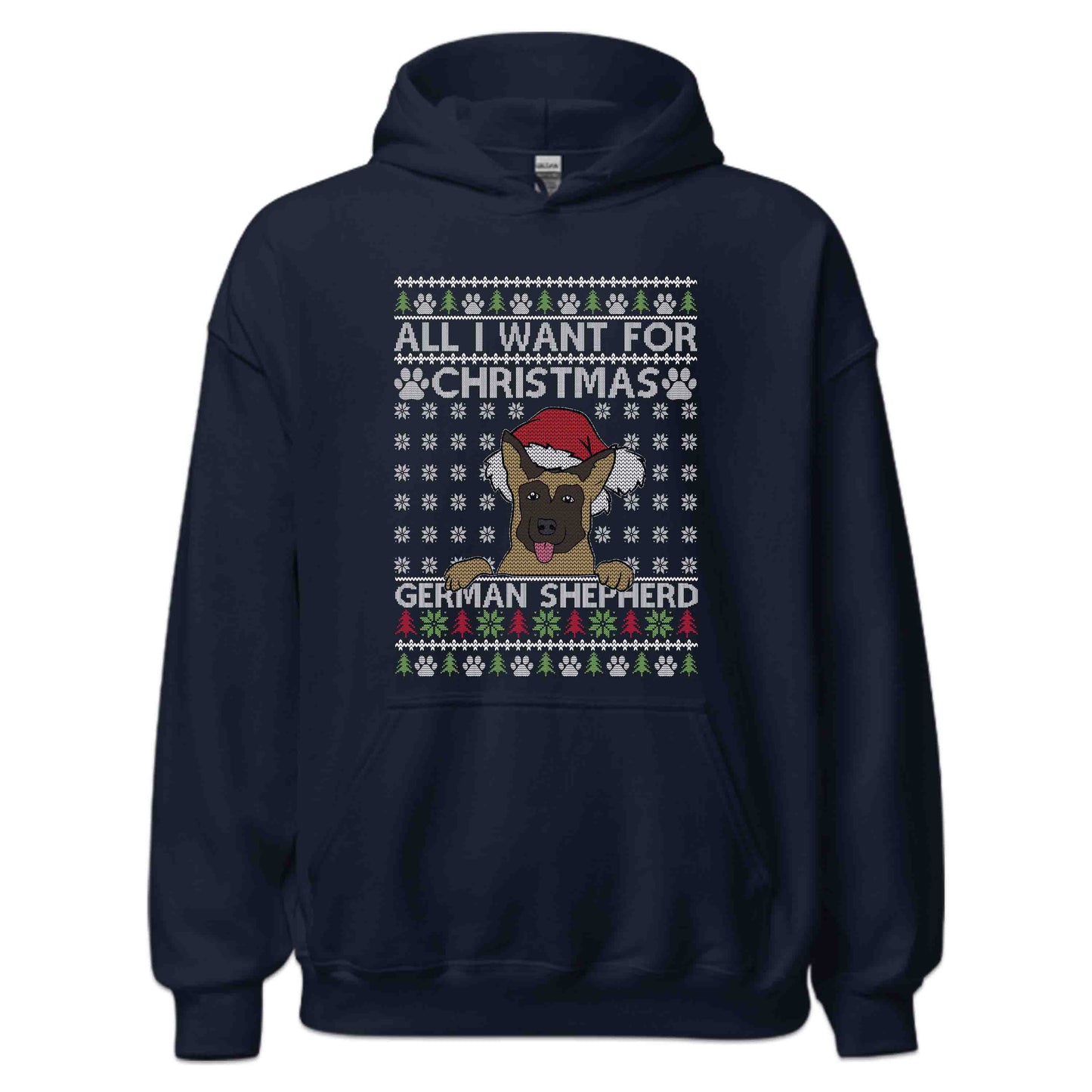 All I Want For Christmas is My German Shepherd Ugly Xmas Dog Lover | PRODUCT CODE:ALWNTCHRTGM