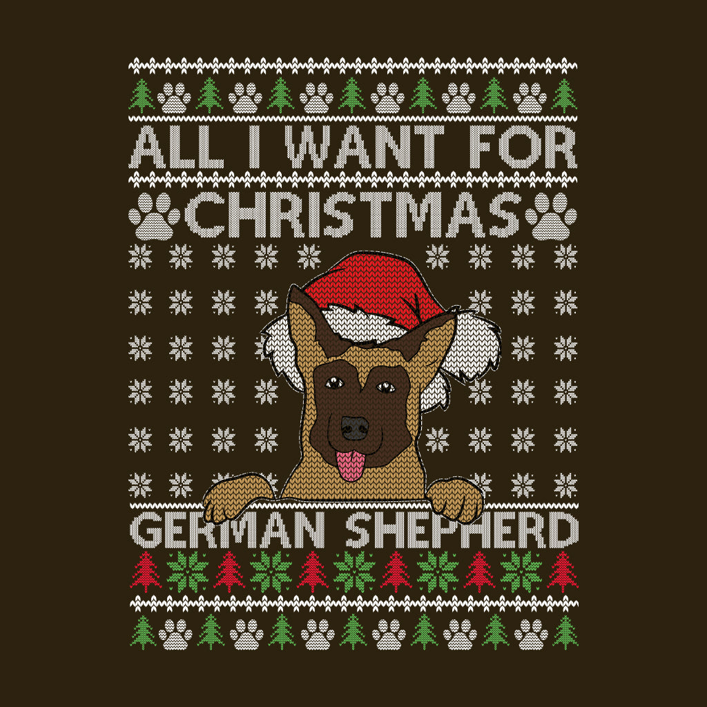 All I Want For Christmas is My German Shepherd Ugly Xmas Dog Lover | PRODUCT CODE:ALWNTCHRTGM