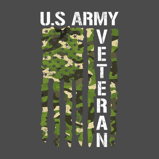 US Army Veteran USA Flag Military Pride Patriotic Veteran | PRODUCT CODE: ARYMRTVNASU