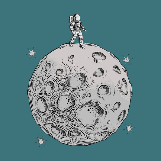 Astronaut Moon Walk Space Exploration NASA Inspired | PRODUCT CODE: ATMNOWKLSE