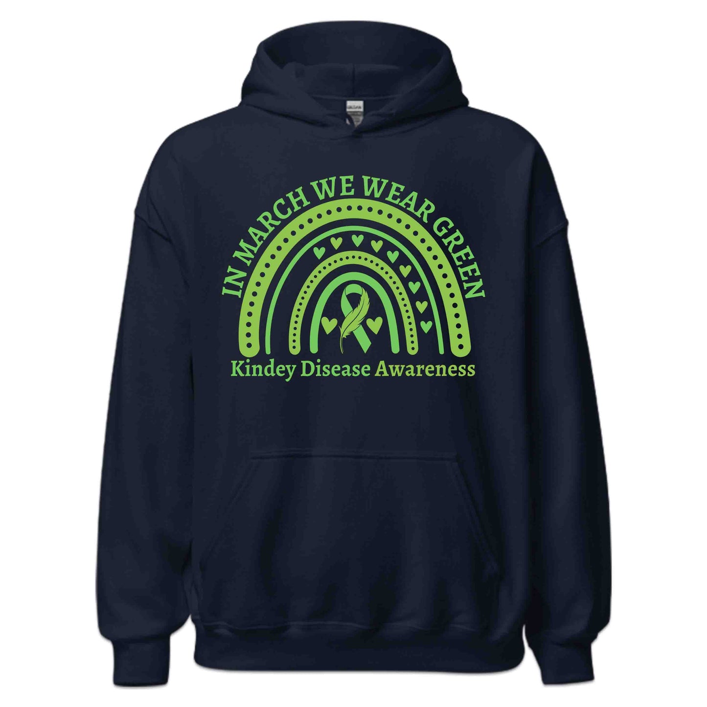 Kidney Disease Awareness In March We Wear Green CKD Fighters | PRODUCT CODE: AWNRKYDSEAGRC