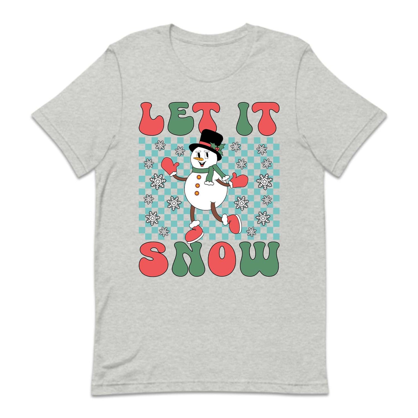 Let It Snow Christmas Snowman Winter Holiday Cozy Xmas | PRODUCT CODE: LTSNWCHRMAW