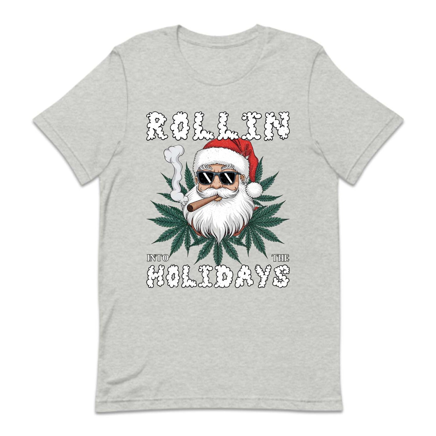 Christmas Santa Claus Smoking Weed Cannabis Xmas | PRODUCT CODE: RLNTHDYCHM