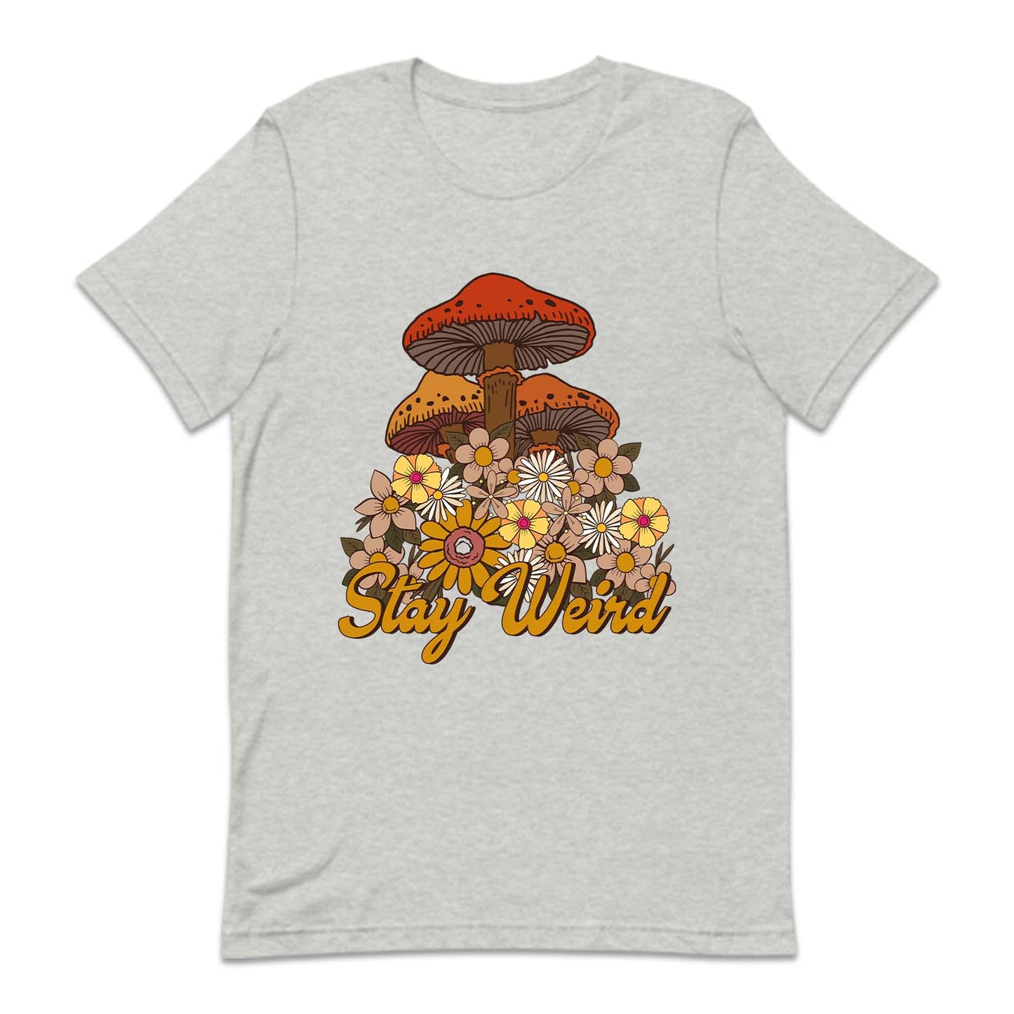 Retro Stay Weird Psychedelic Mushrooms | PRODUCT CODE: STYWRDMSHR