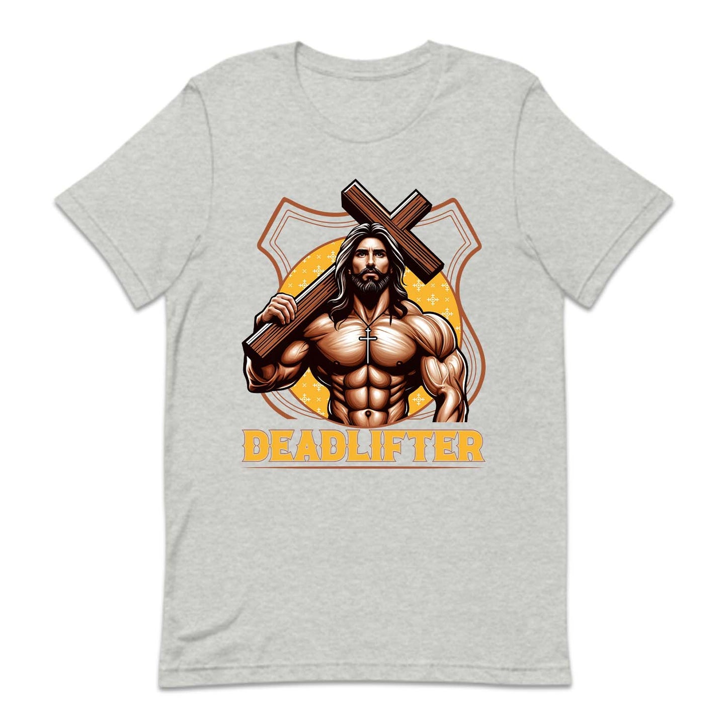 Jesus The Deadlifter Christian Workout | PRODUCT CODE: JUSTHDLFTG
