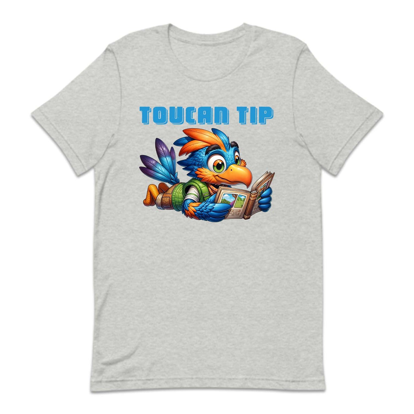 Toucan Tip Reading A Book Reading Bird | PRODUCT CODE: TCHPITRDBO