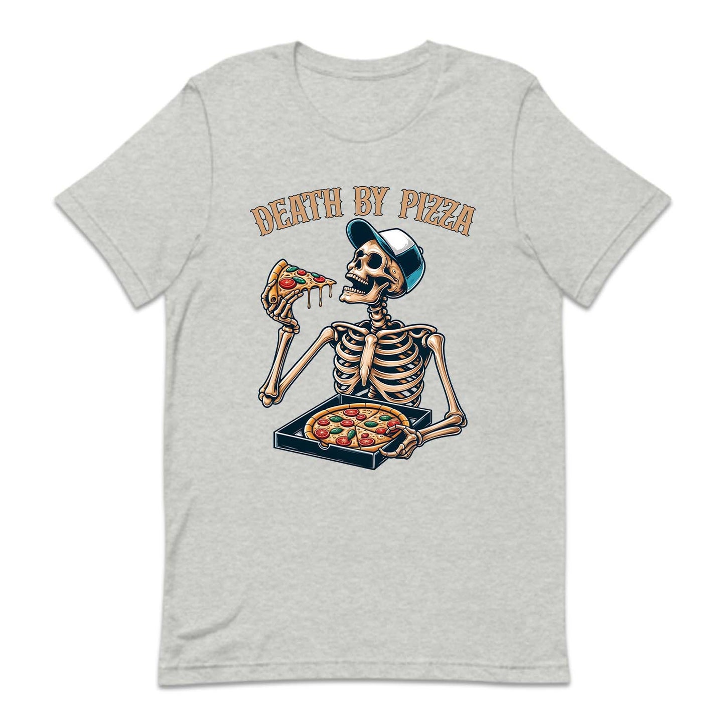 Skeleton Eating Pizza Death By Pizza | PRODUCT CODE: DYBZPISKLN