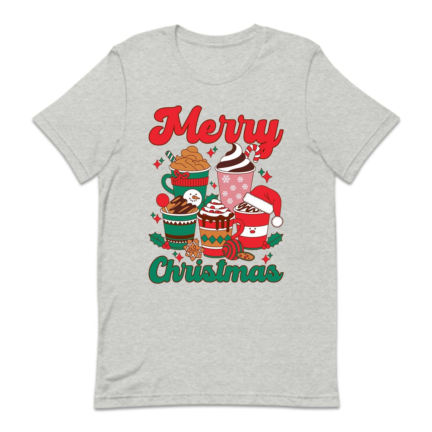 Merry Christmas Coffee Cozy Holiday Festive Xmas | PRODUCT CODE: MRYCHTFESTVA