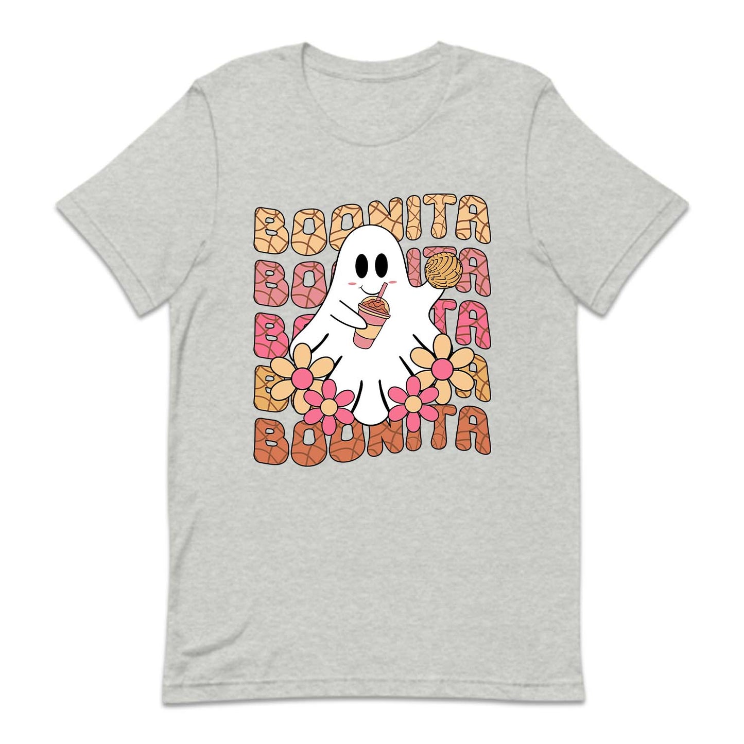 Boonita Halloween Mexican Cute Ghost Concha | PRODUCT CODE: BNTIOAHGH