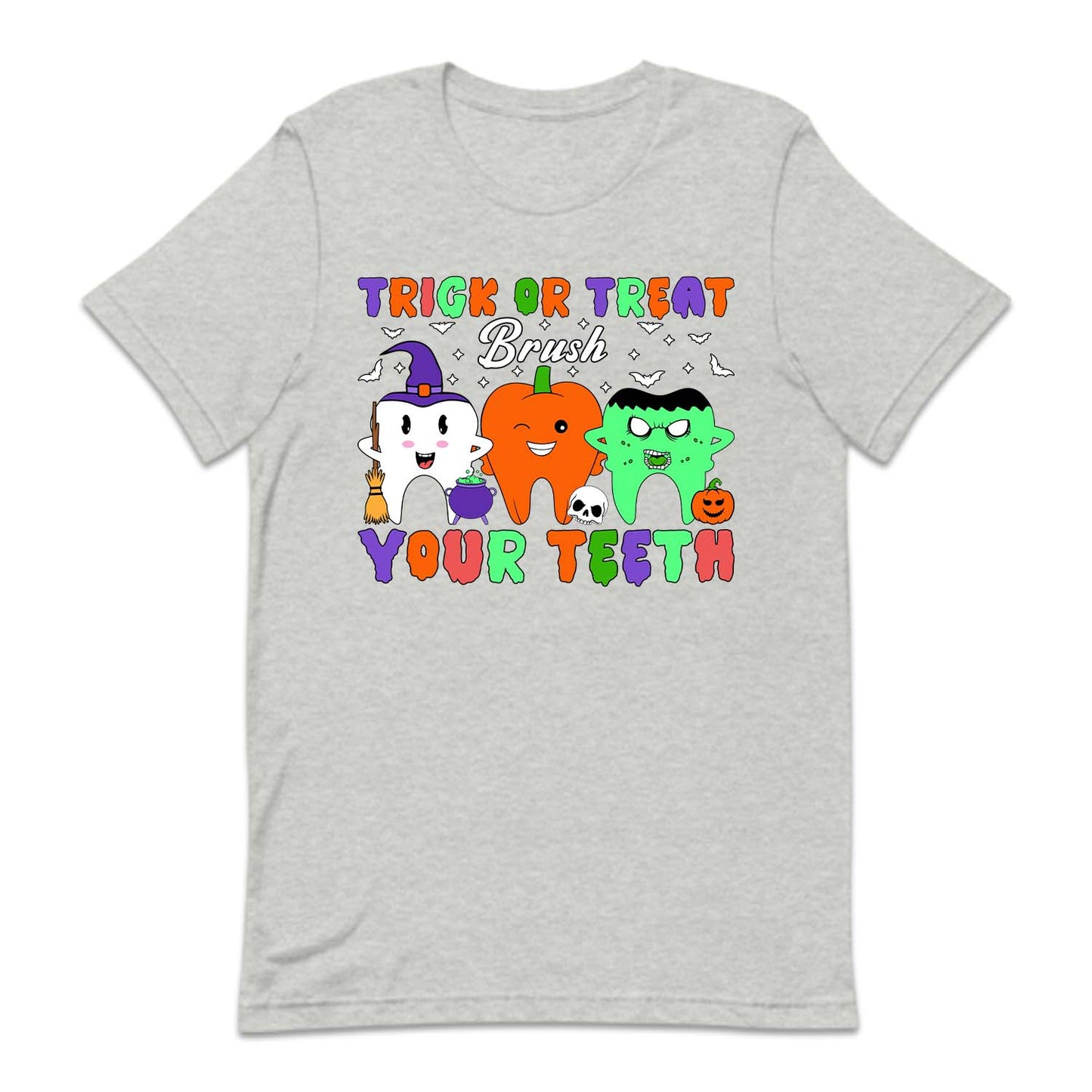 Trick Or Treat Brush Your Teeth Spooky Halloween Dentist | PRODUCT CODE: TRKCREBRHS