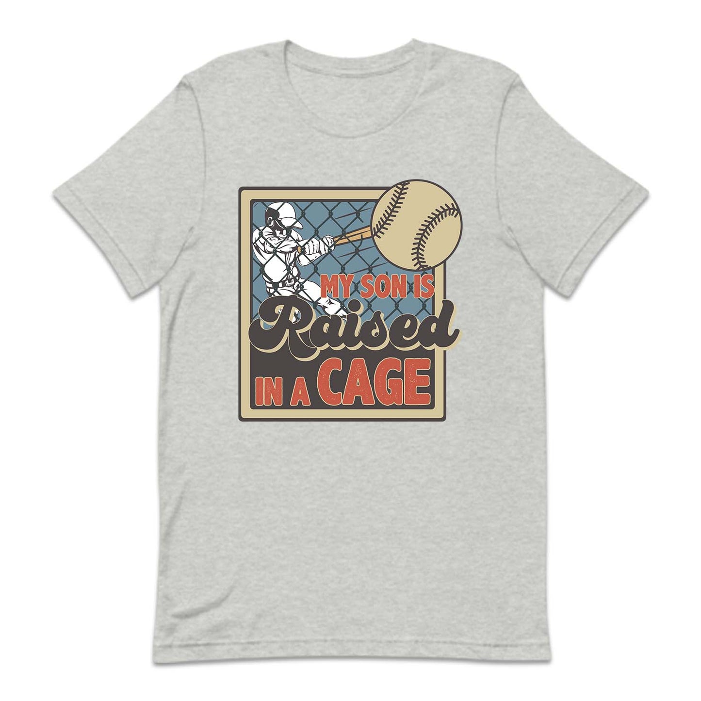 My Son Is Raised In A Cage Baseball Batter | PRODUCT CODE: MSNIRSBALE