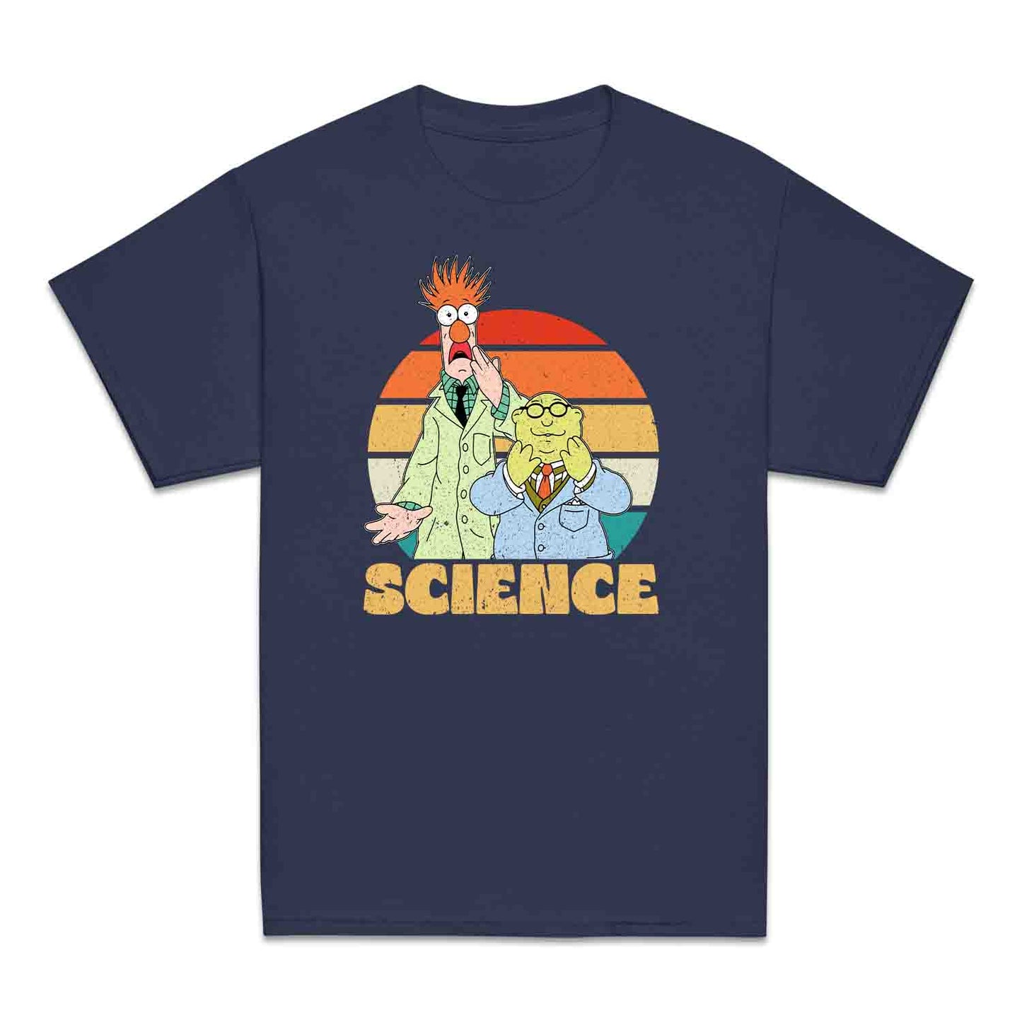 Beaker & Bunsen Science Kids T-Shirt, Jumper & Hoodie – Retro Muppets Lab Duo for STEM Fans & Nerds | PRODUCT CODE: BASDKEWRM