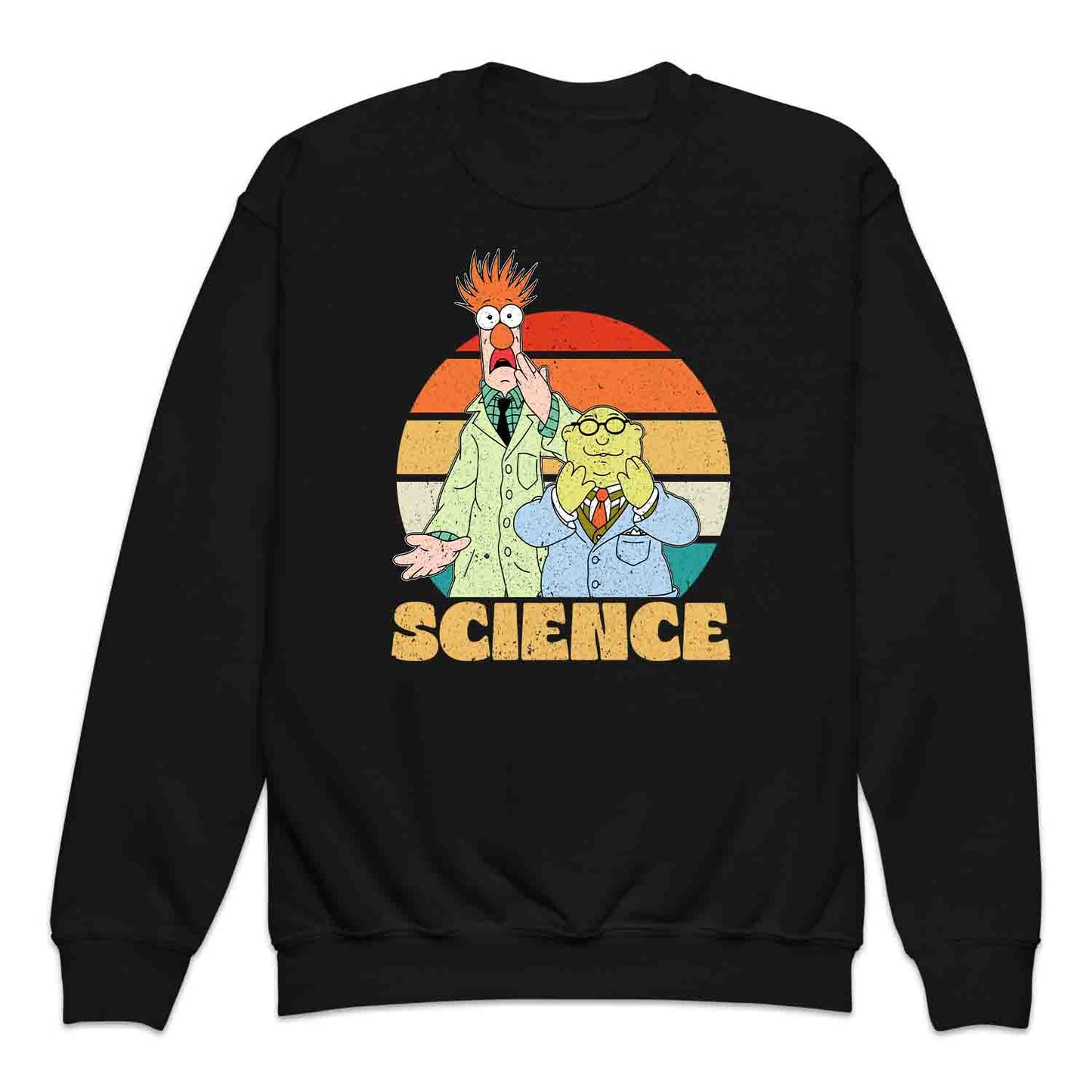 Beaker & Bunsen Science Kids T-Shirt, Jumper & Hoodie – Retro Muppets Lab Duo for STEM Fans & Nerds | PRODUCT CODE: BASDKEWRM