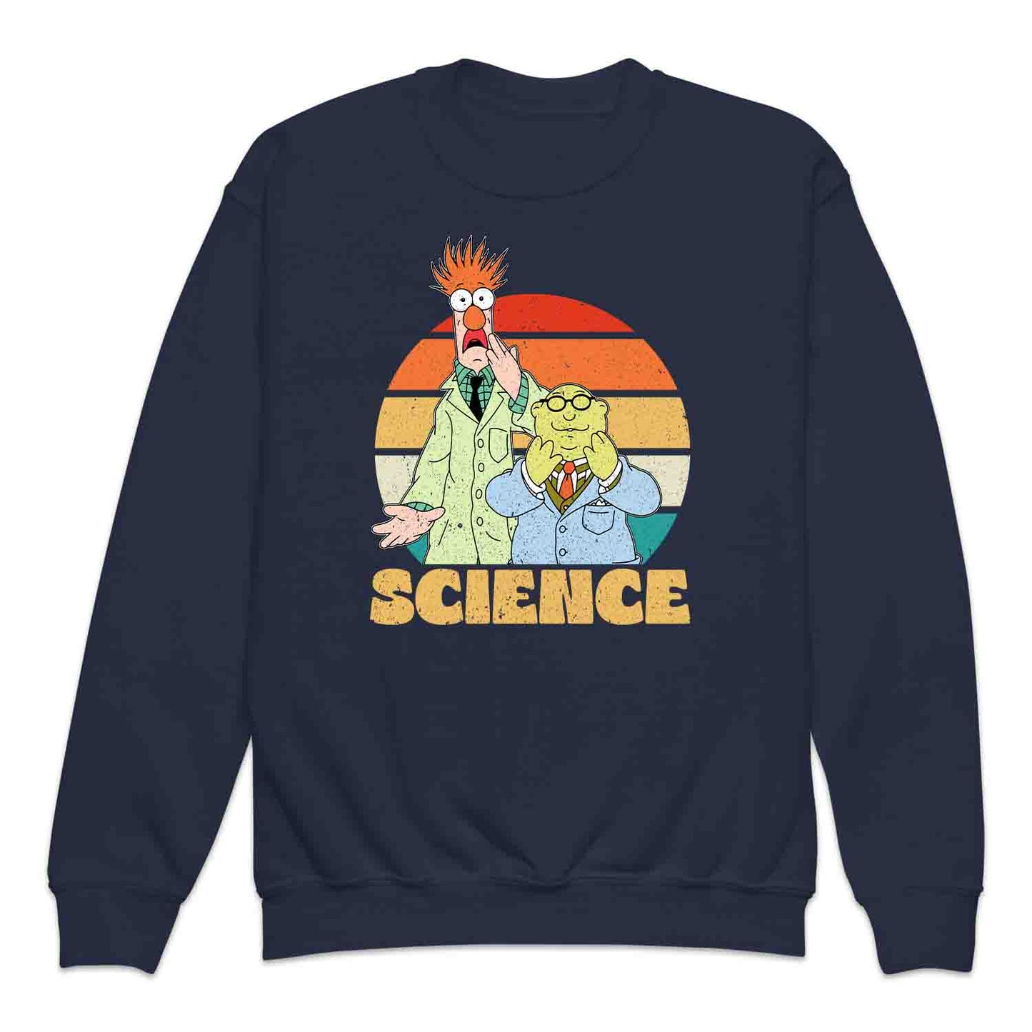 Beaker & Bunsen Science Kids T-Shirt, Jumper & Hoodie – Retro Muppets Lab Duo for STEM Fans & Nerds | PRODUCT CODE: BASDKEWRM