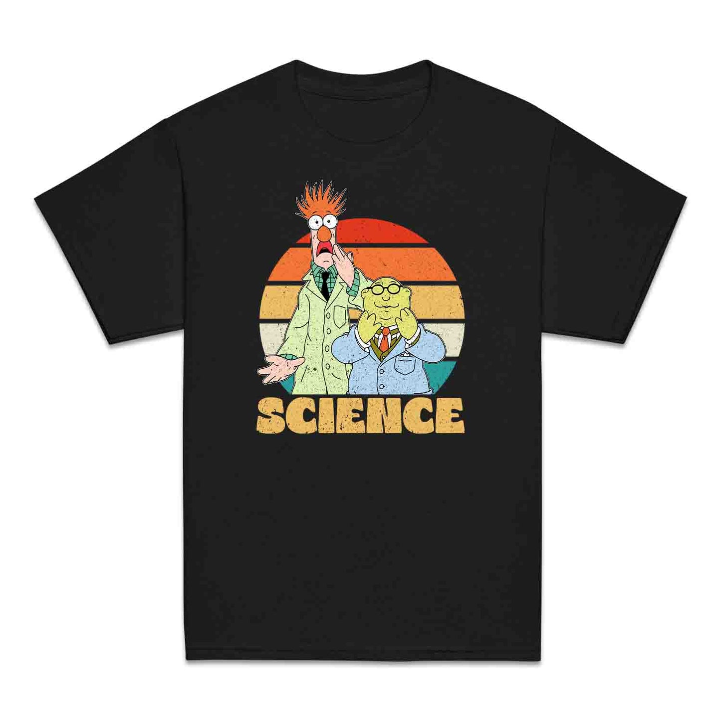 Beaker & Bunsen Science Kids T-Shirt, Jumper & Hoodie – Retro Muppets Lab Duo for STEM Fans & Nerds | PRODUCT CODE: BASDKEWRM