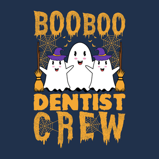 Boo Dentist Crew Halloween Spooky Dental Humor | PRODUCT CODE: BDNSTCWRH