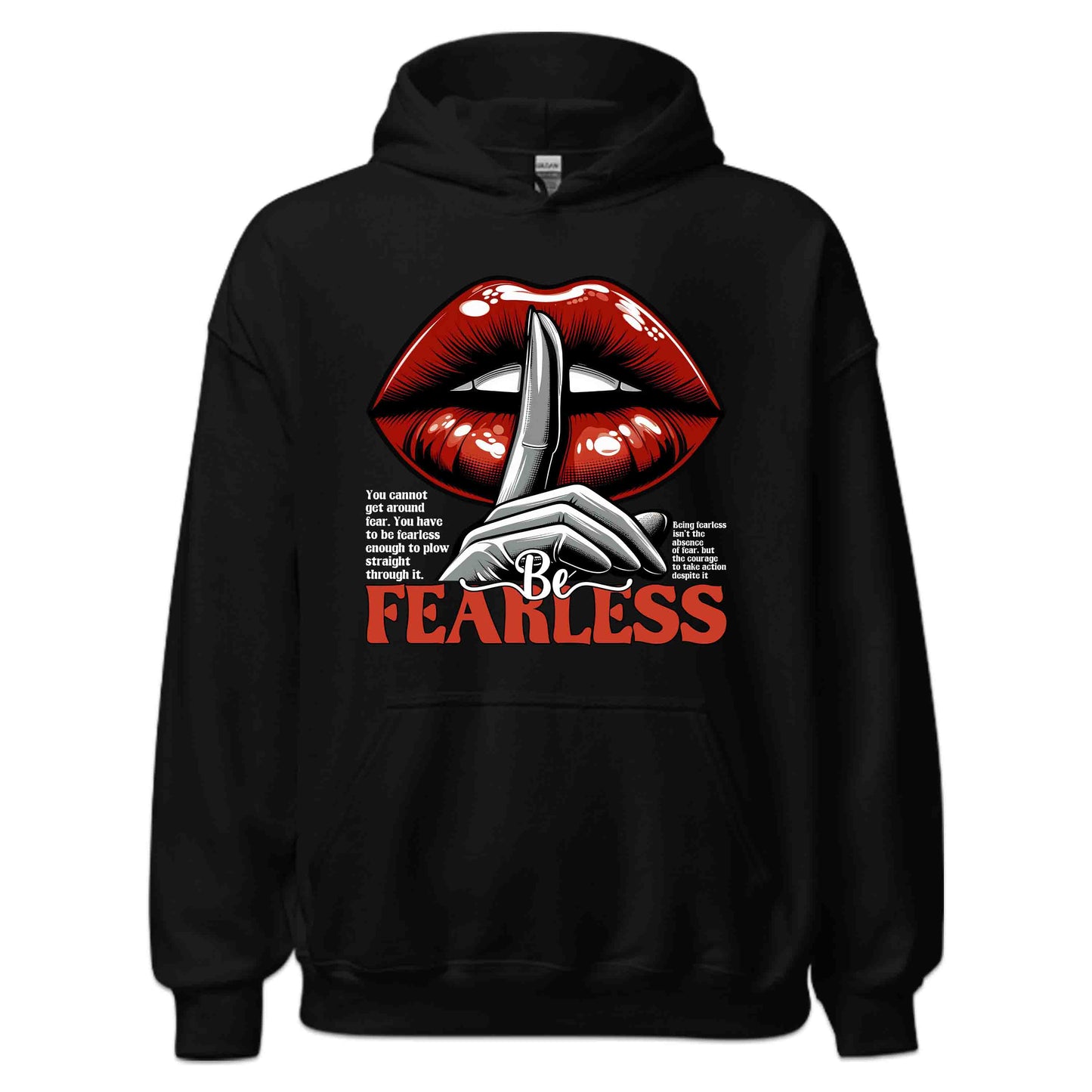 Be Fearless Motivational Glamorous Lips Empowering Quote | PRODUCT CODE: BFREKLSBEIPH