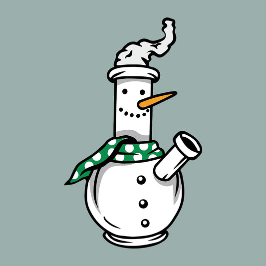 Bong Snowmen Christmas Cannabis Xmas | PRODUCT CODE: BGNOSWMCBH