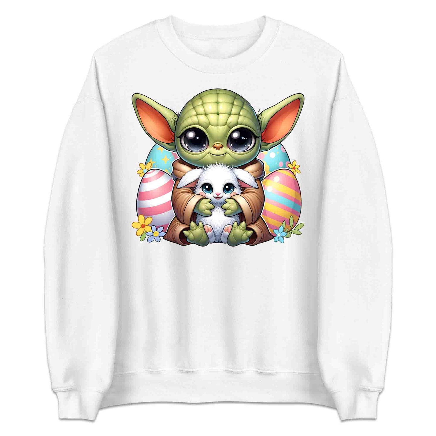 Baby Yoda Easter T-Shirt | Grogu & Bunny Jumper | Star Wars Pastel Eggs & Flowers Hoodie | PRODUCT CODE: BJKEWRUXCVY