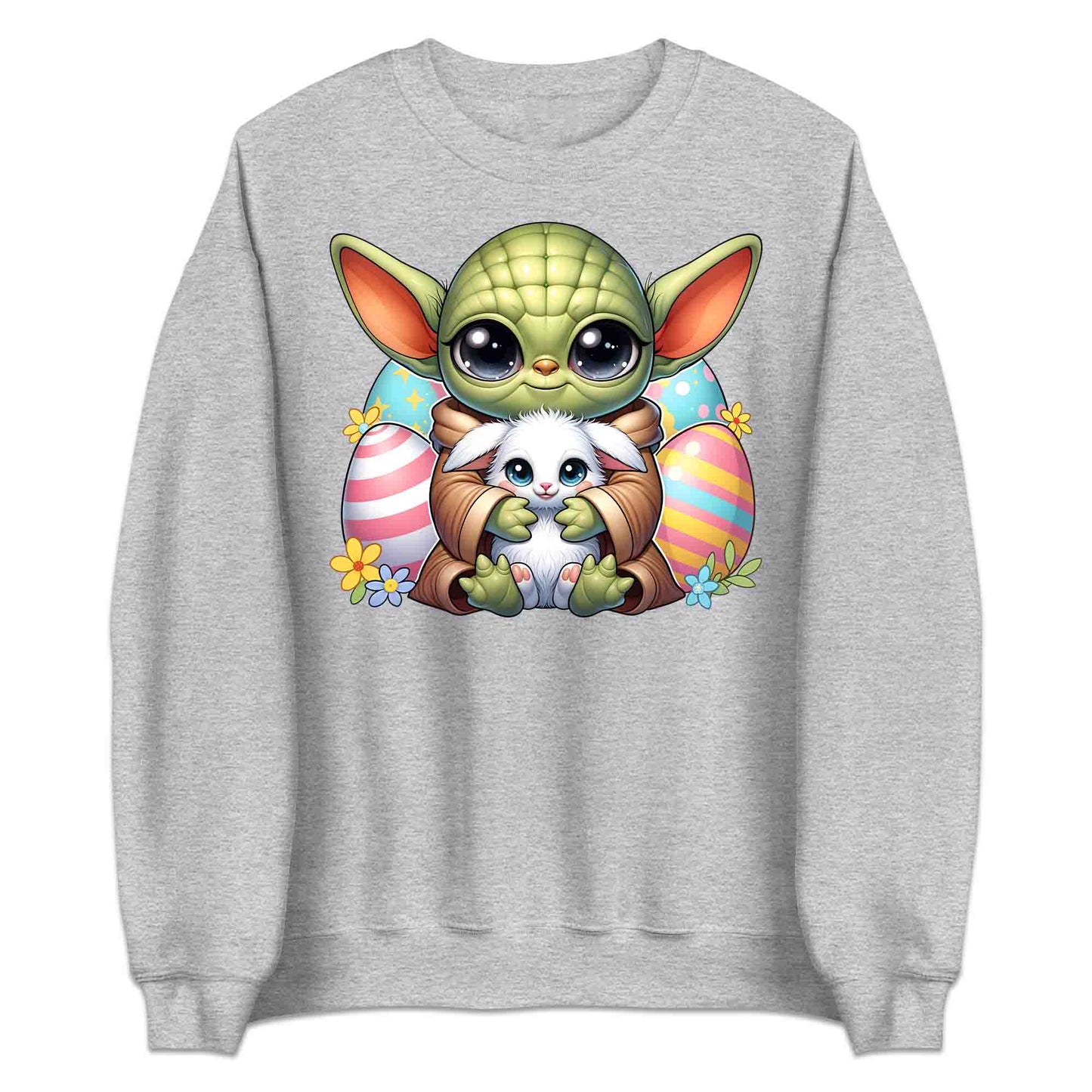 Baby Yoda Easter T-Shirt | Grogu & Bunny Jumper | Star Wars Pastel Eggs & Flowers Hoodie | PRODUCT CODE: BJKEWRUXCVY