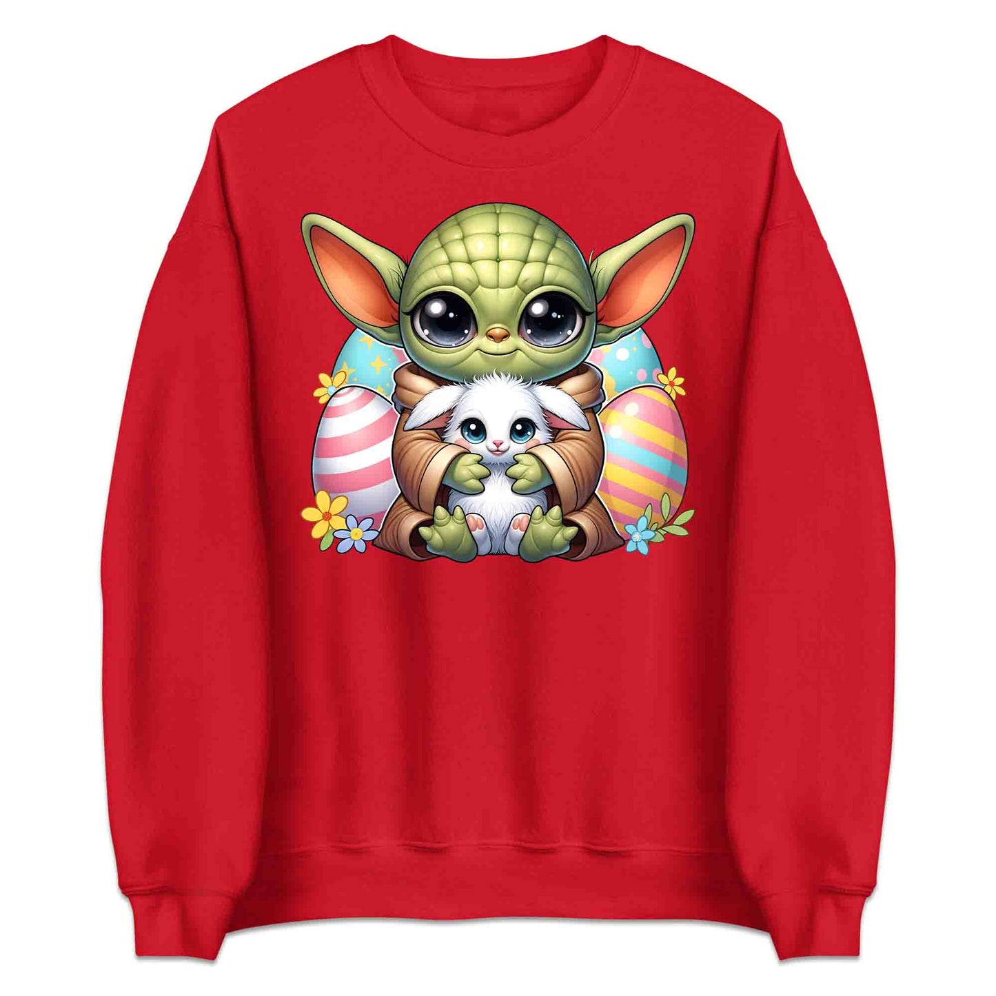Baby Yoda Easter T-Shirt | Grogu & Bunny Jumper | Star Wars Pastel Eggs & Flowers Hoodie | PRODUCT CODE: BJKEWRUXCVY