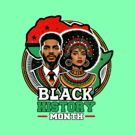 Black History Month Honoring African Heritage Cultural Pride | PRODUCT CODE: BKLHNTSYRIECA