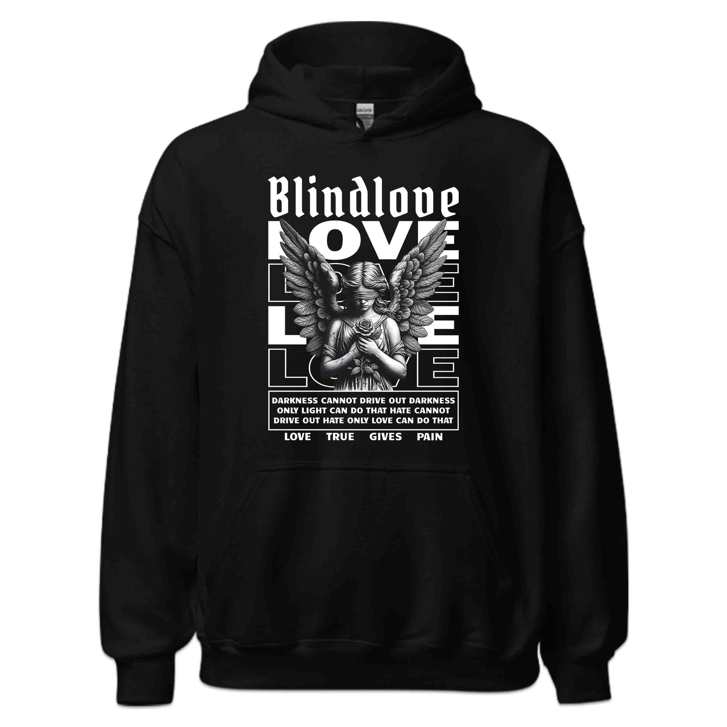Blind Love Angel Winged Angel with Rose Romantic & Thoughtful Souls | PRODUCT CODE: BLDNVEANGWLR