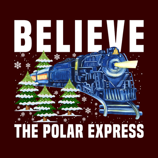 Christmas Believe The Polar Express Train Xmas | PRODUCT CODE: BLVTHPLEXCH
