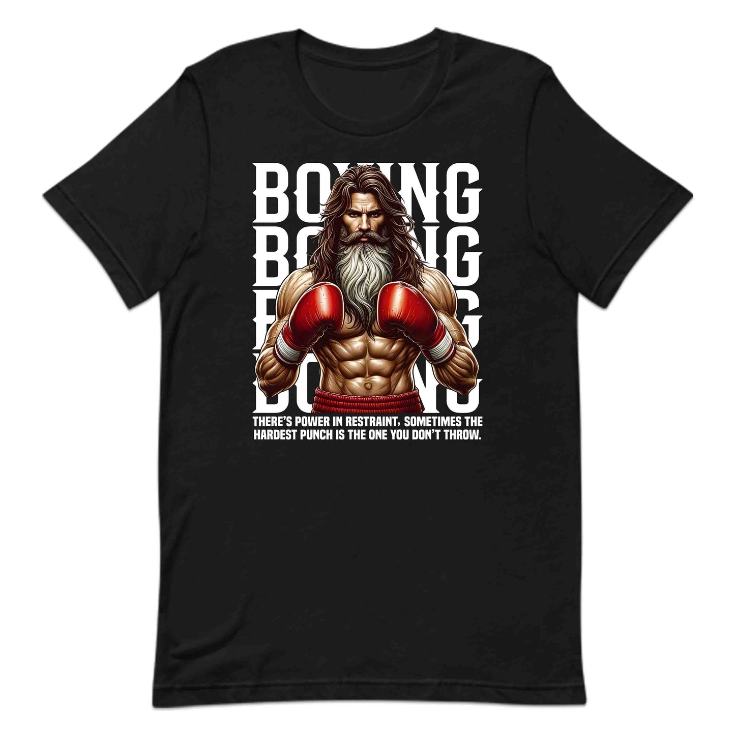 Boxing Jesus Christian Inspiring Faith-Based | PRODUCT CODE: BNGXJUSCHRAFH