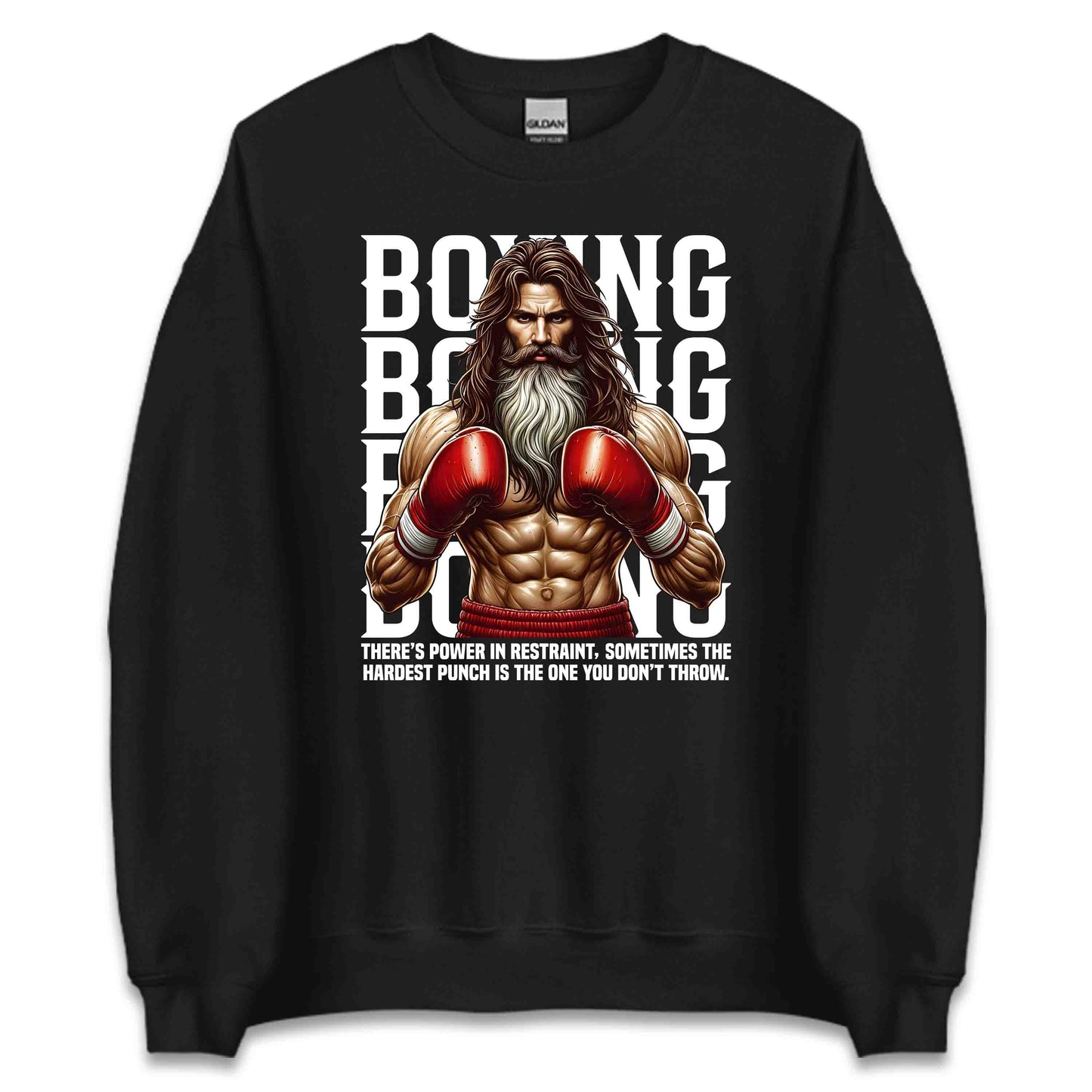 Boxing Jesus Christian Inspiring Faith-Based | PRODUCT CODE: BNGXJUSCHRAFH