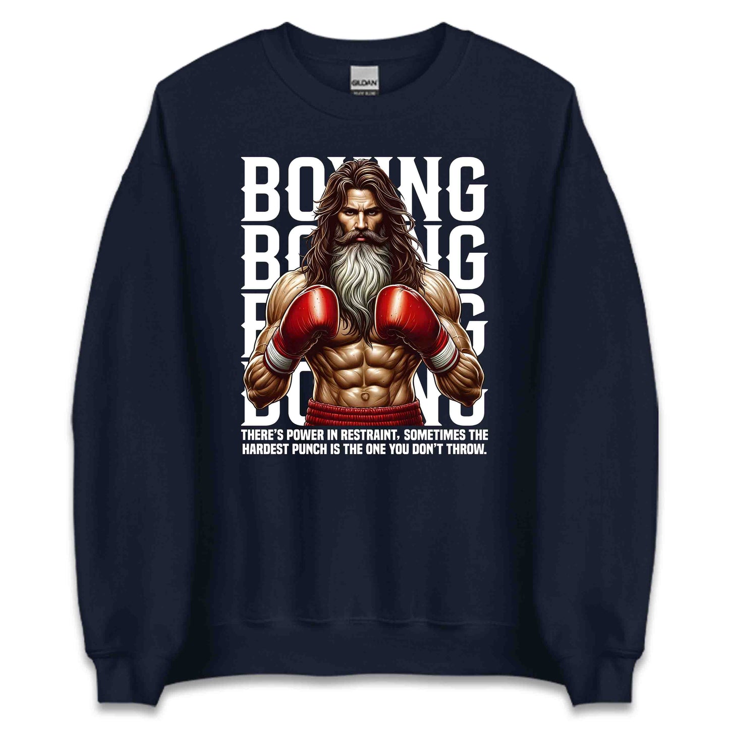 Boxing Jesus Christian Inspiring Faith-Based | PRODUCT CODE: BNGXJUSCHRAFH